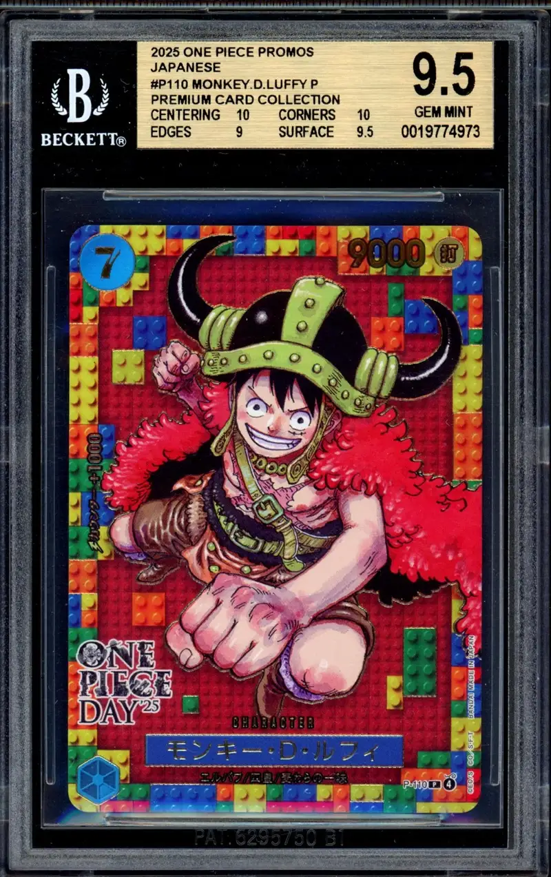 BGS 9.5 Monkey D. Luffy
