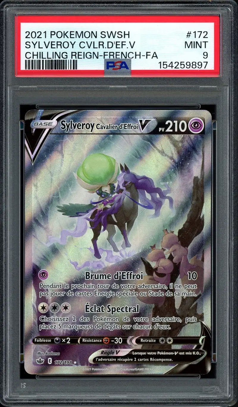PSA 9 Sylveroy Cavalier d'Effroi V