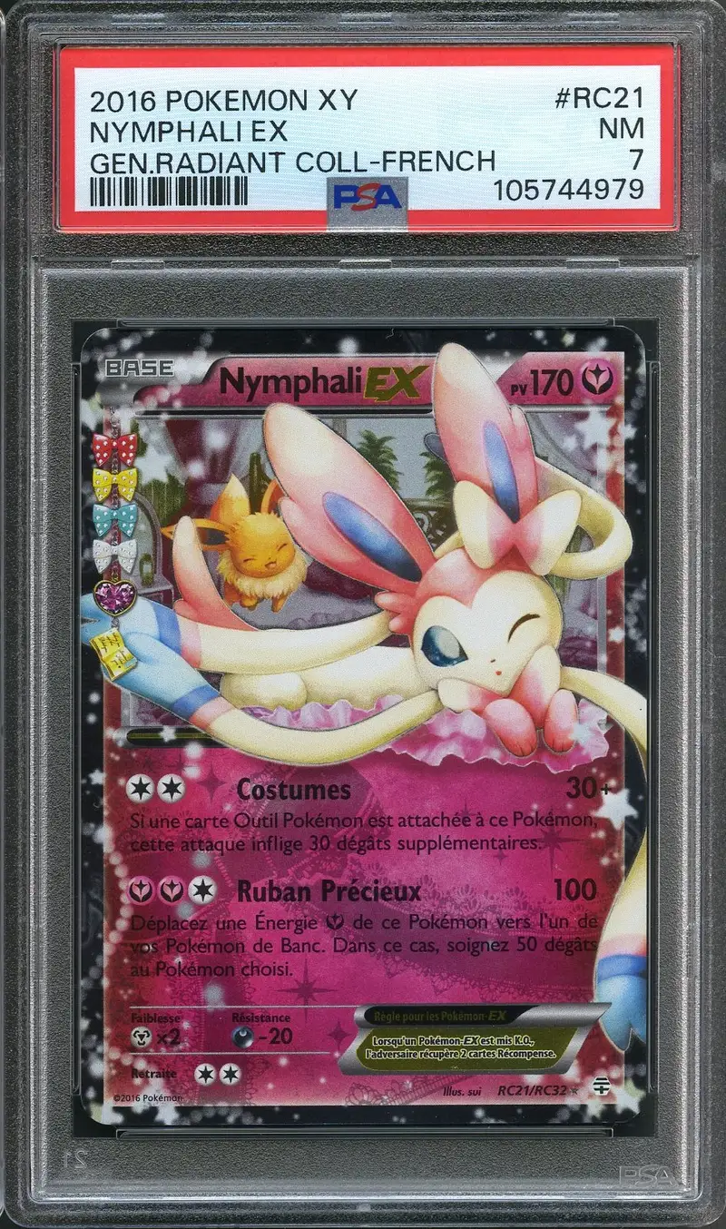 PSA 7 Nymphali Ex