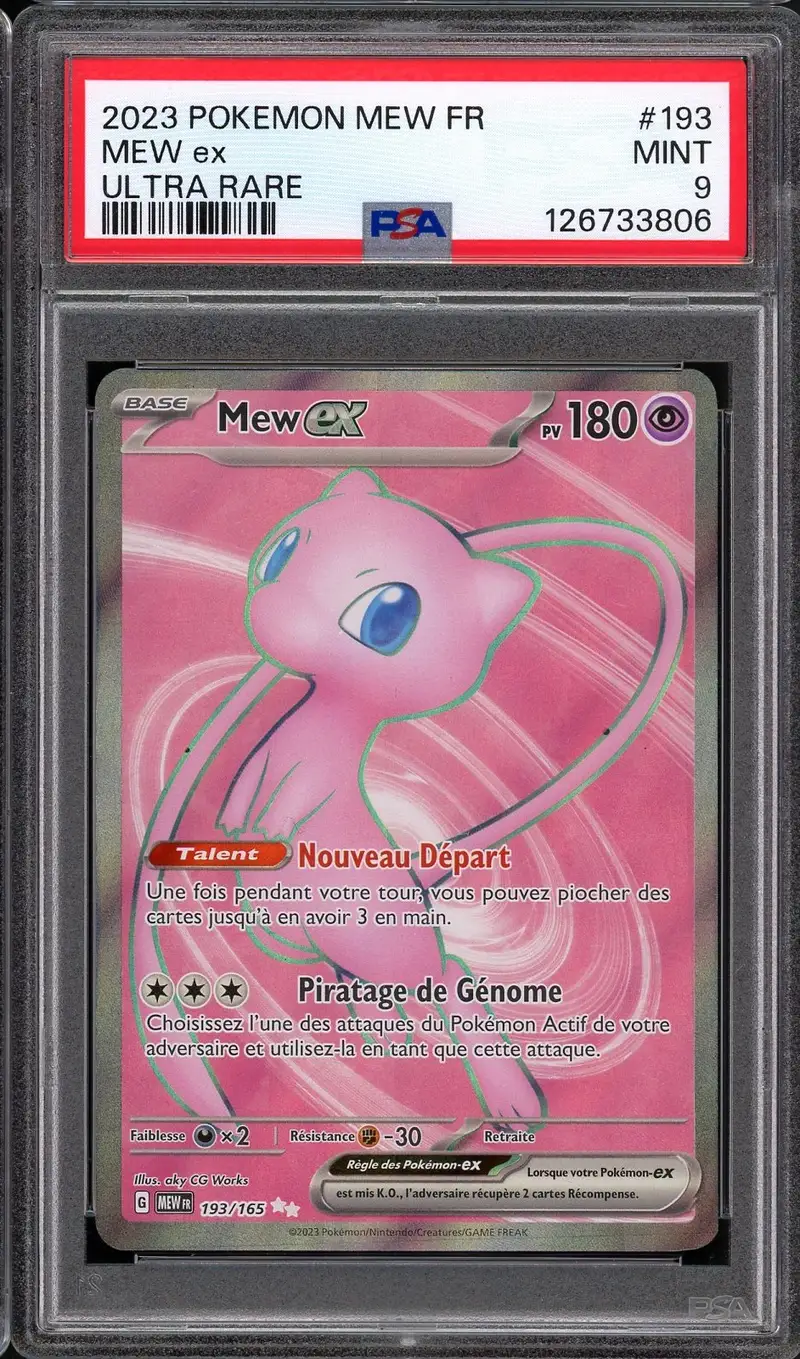 PSA 9 Mew Ex