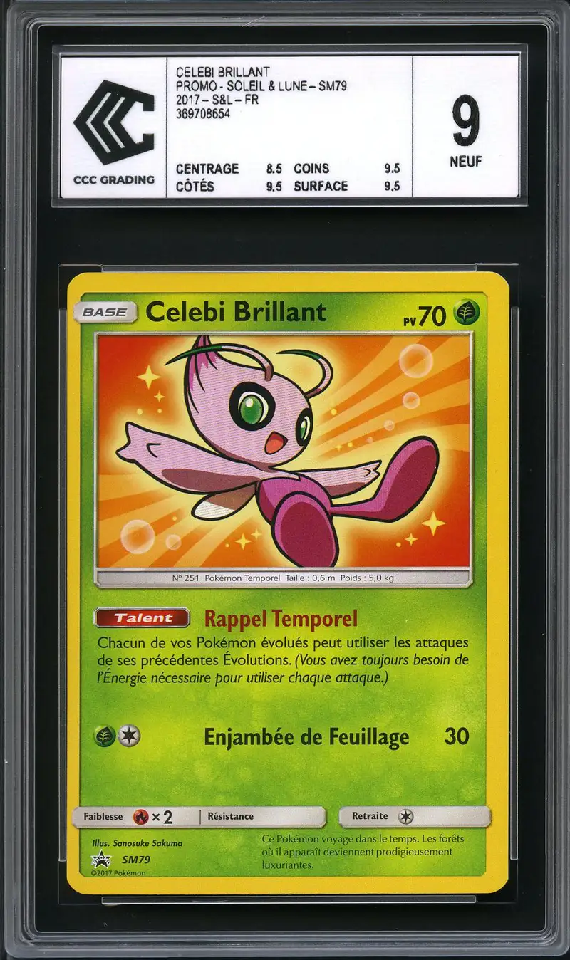 CCC 9 Celebi Brillant Holo
