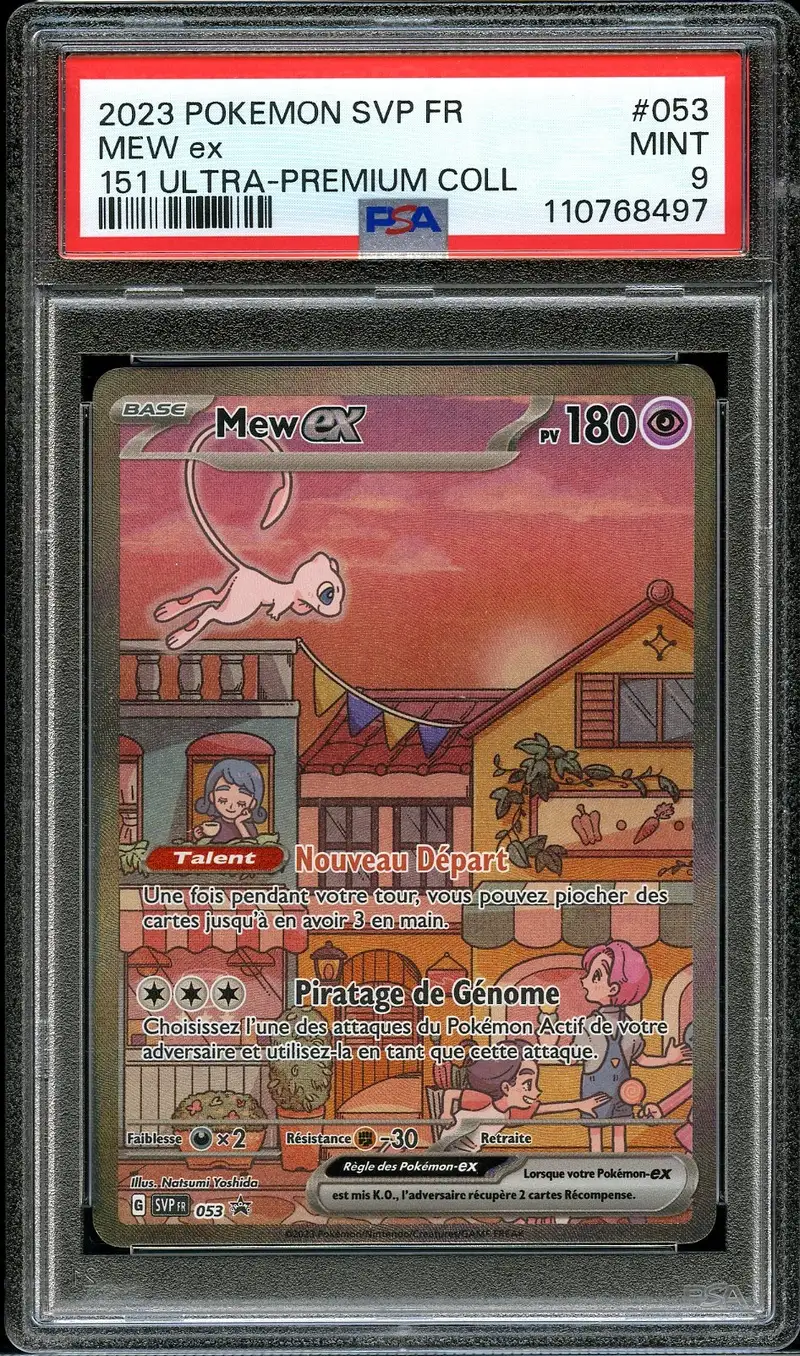 PSA 9 Mew Ex