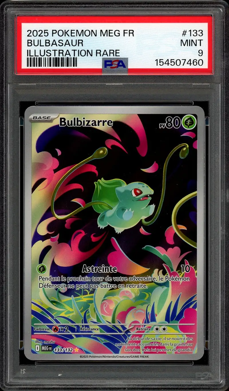 PSA 9 Bulbizarre
