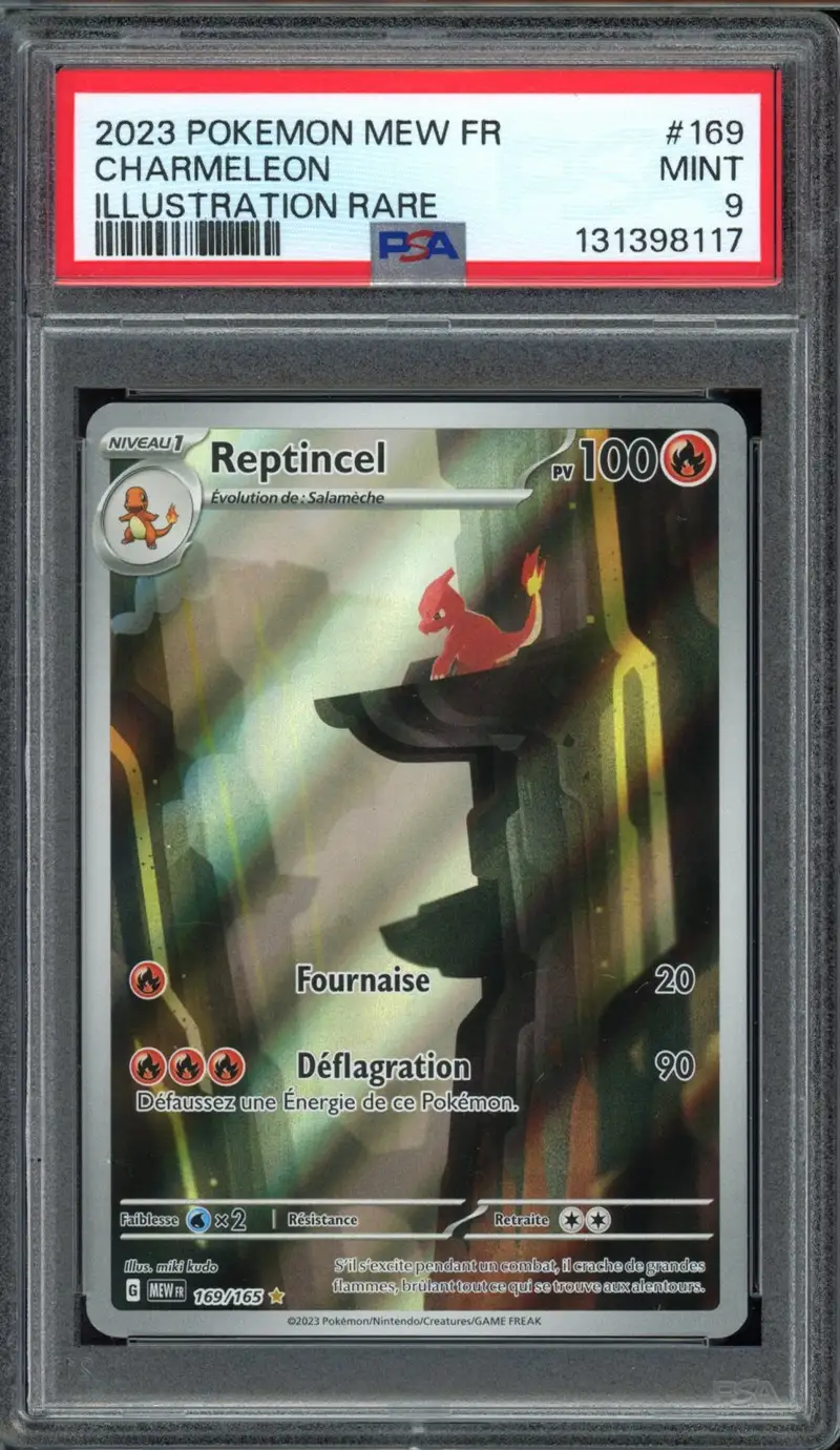 PSA 9 Reptincel