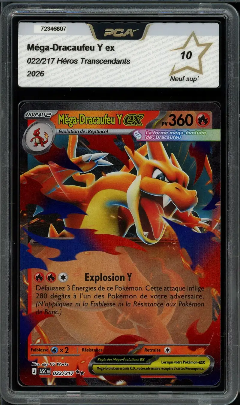 PCA 10 Méga-Dracaufeu Y Ex