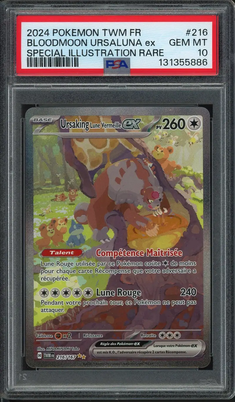 PSA 10 Ursaking Lune Vermeille Ex