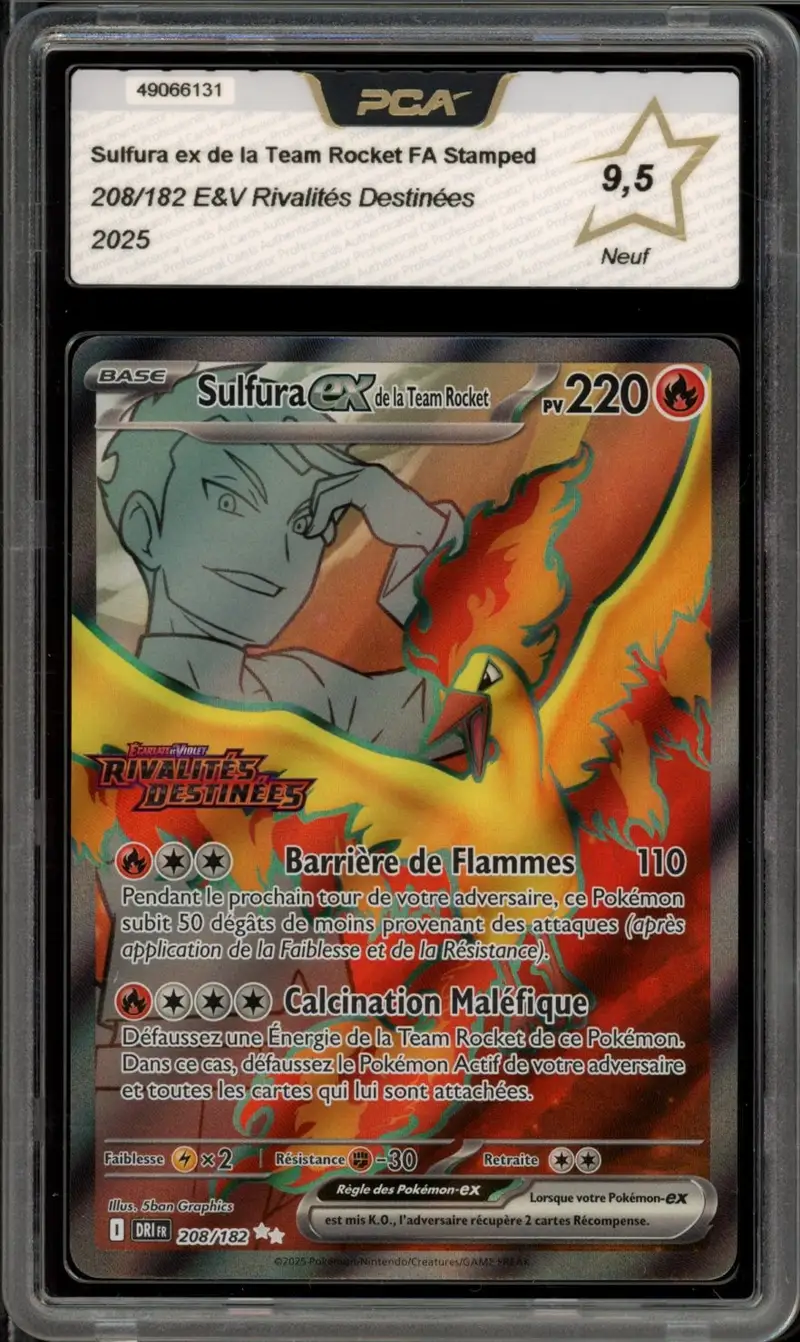 PCA 9.5 Sulfura Ex de la Team Rocket