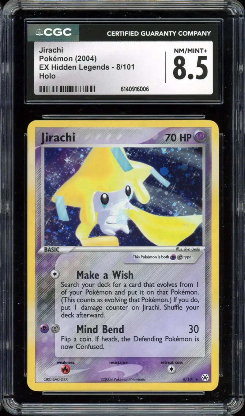 CGC 8.5 Jirachi Holo