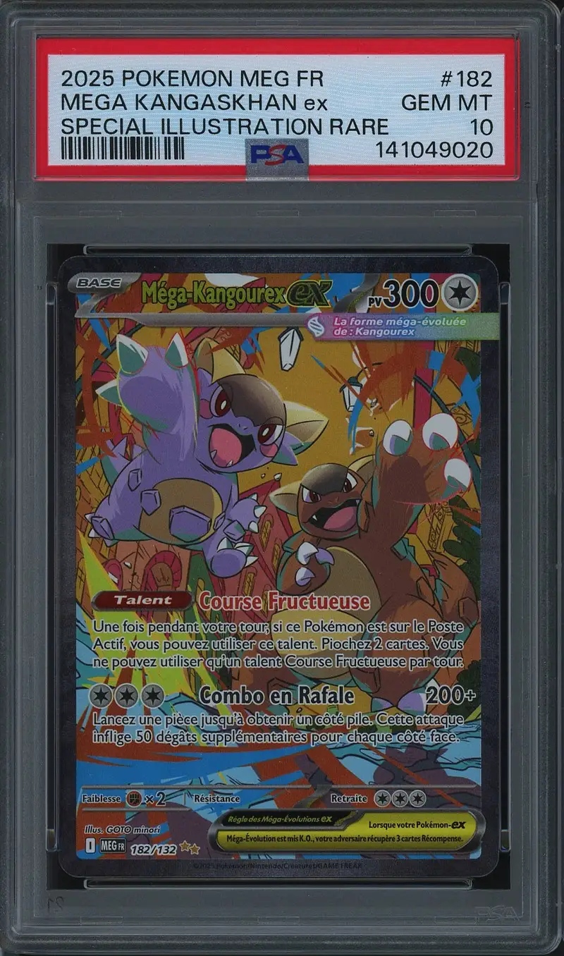 PSA 10 Méga-Kangourex Ex