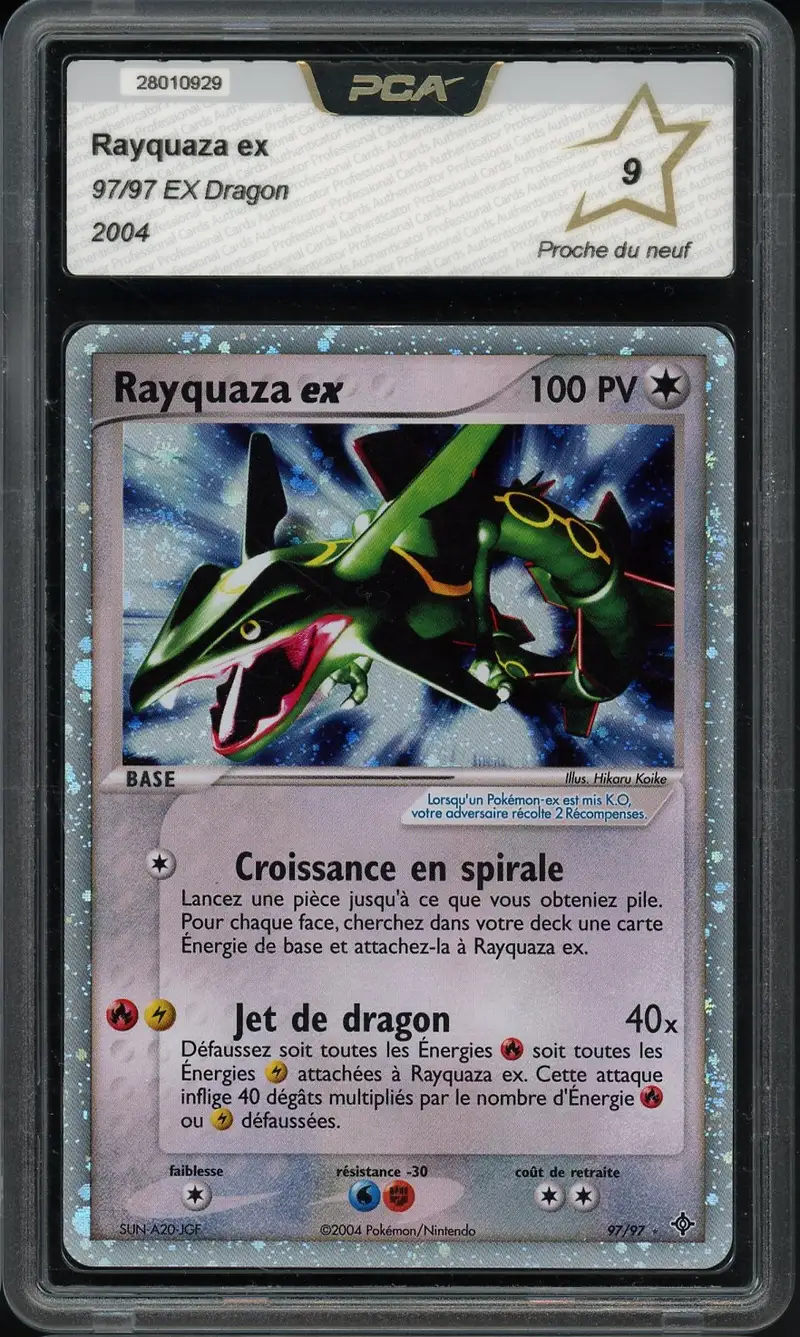 PCA 9 Rayquaza Ex 