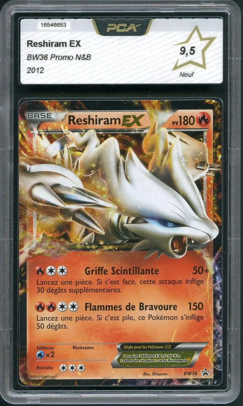 PCA 9.5 Reshiram Ex