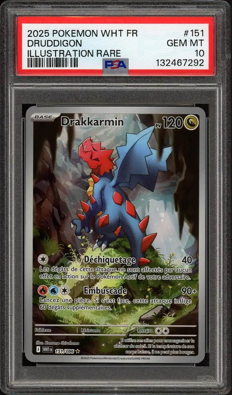 PSA 10 Drakkarmin