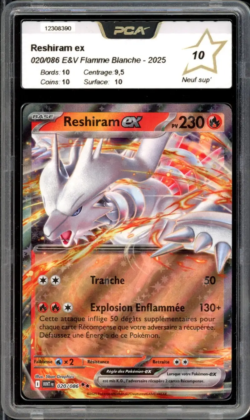 PCA 10 Reshiram Ex