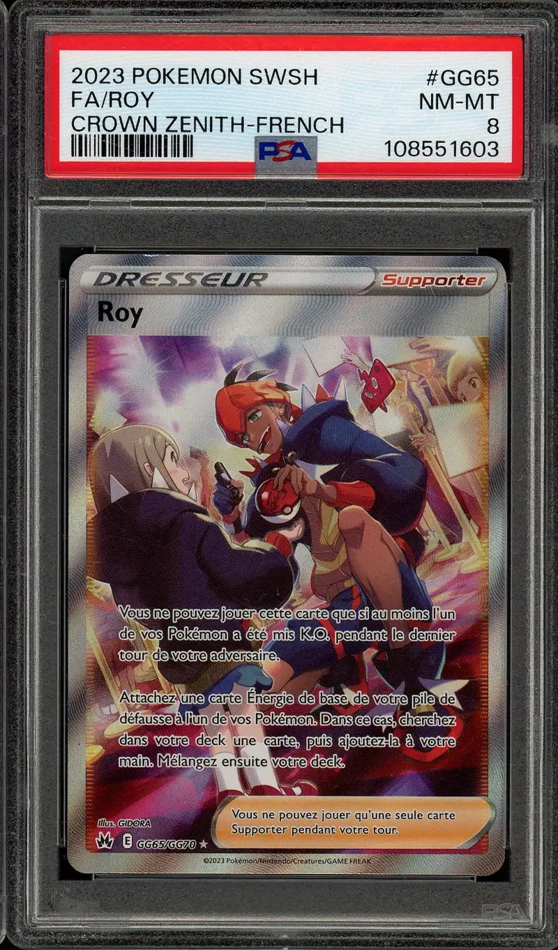 PSA 8 Roy