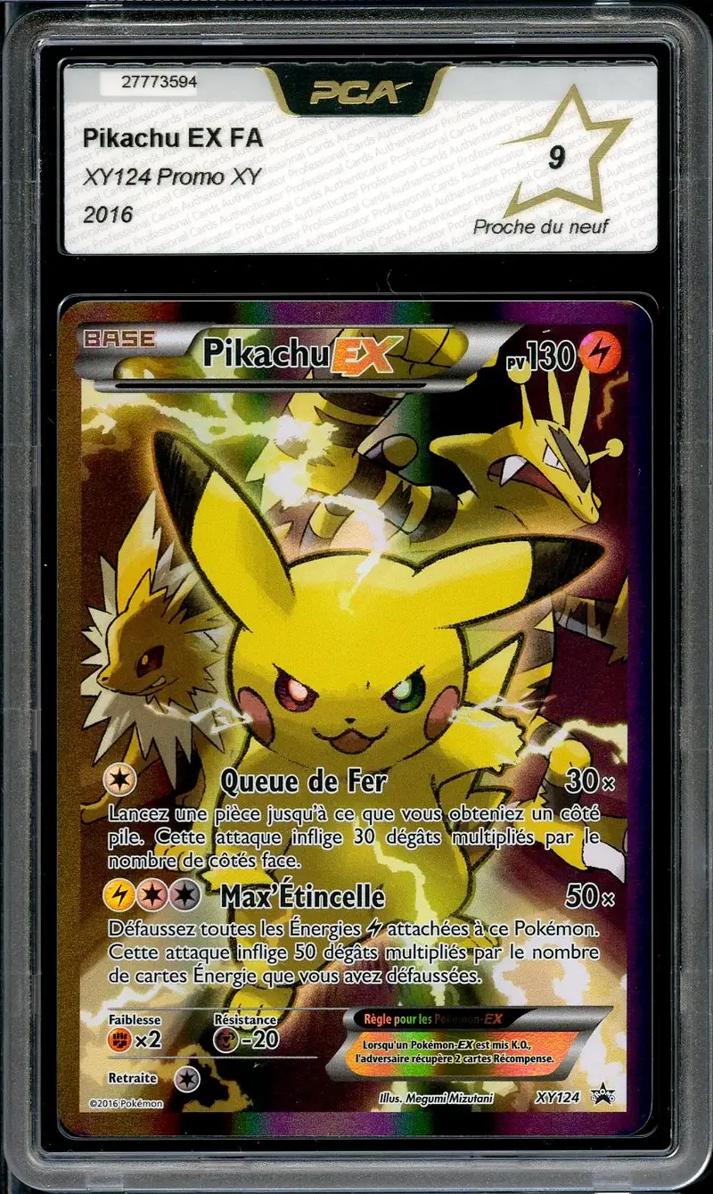 PCA 9 Pikachu Ex
