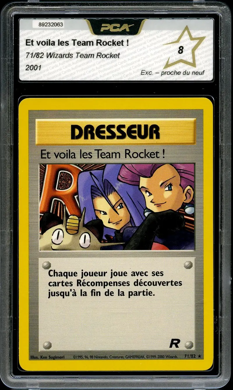 PCA 8 Et voilà les Team Rocket !