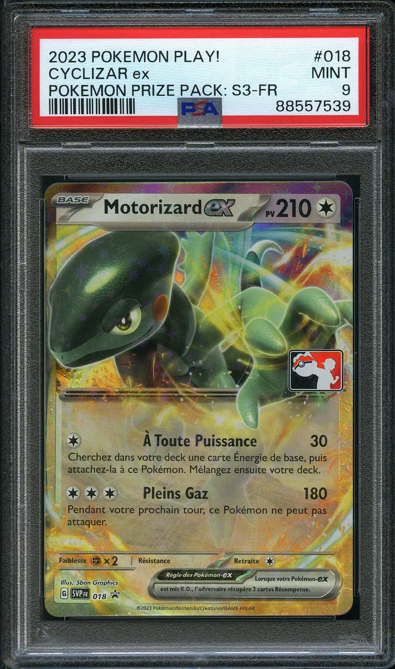 PSA 9 Motorizard Ex