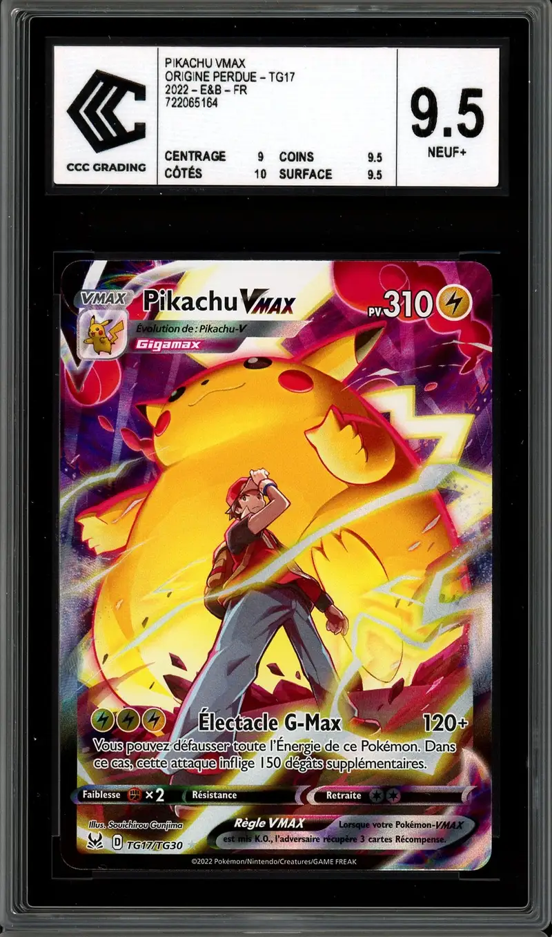 PSA 10 Pikachu VMax