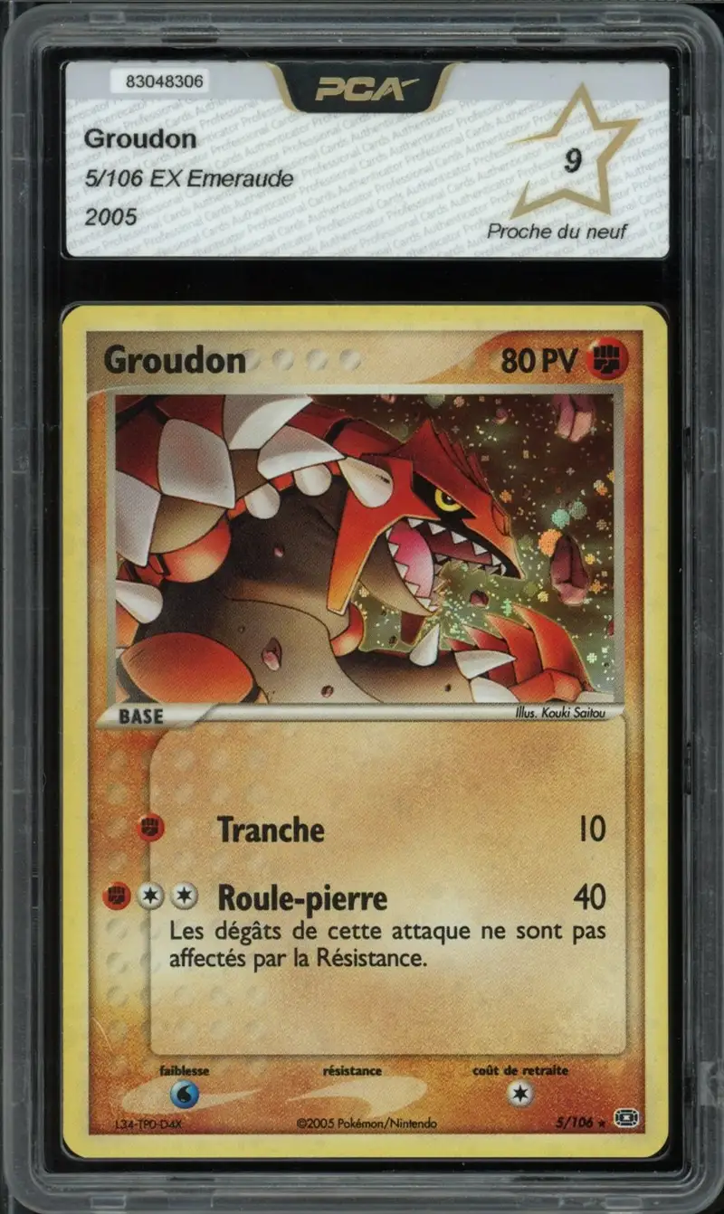 PCA 9 Groudon Holo