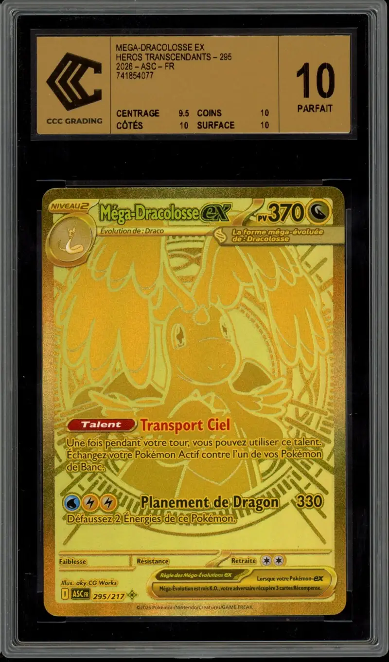 CCC 10 Méga-Dracolosse Ex Gold