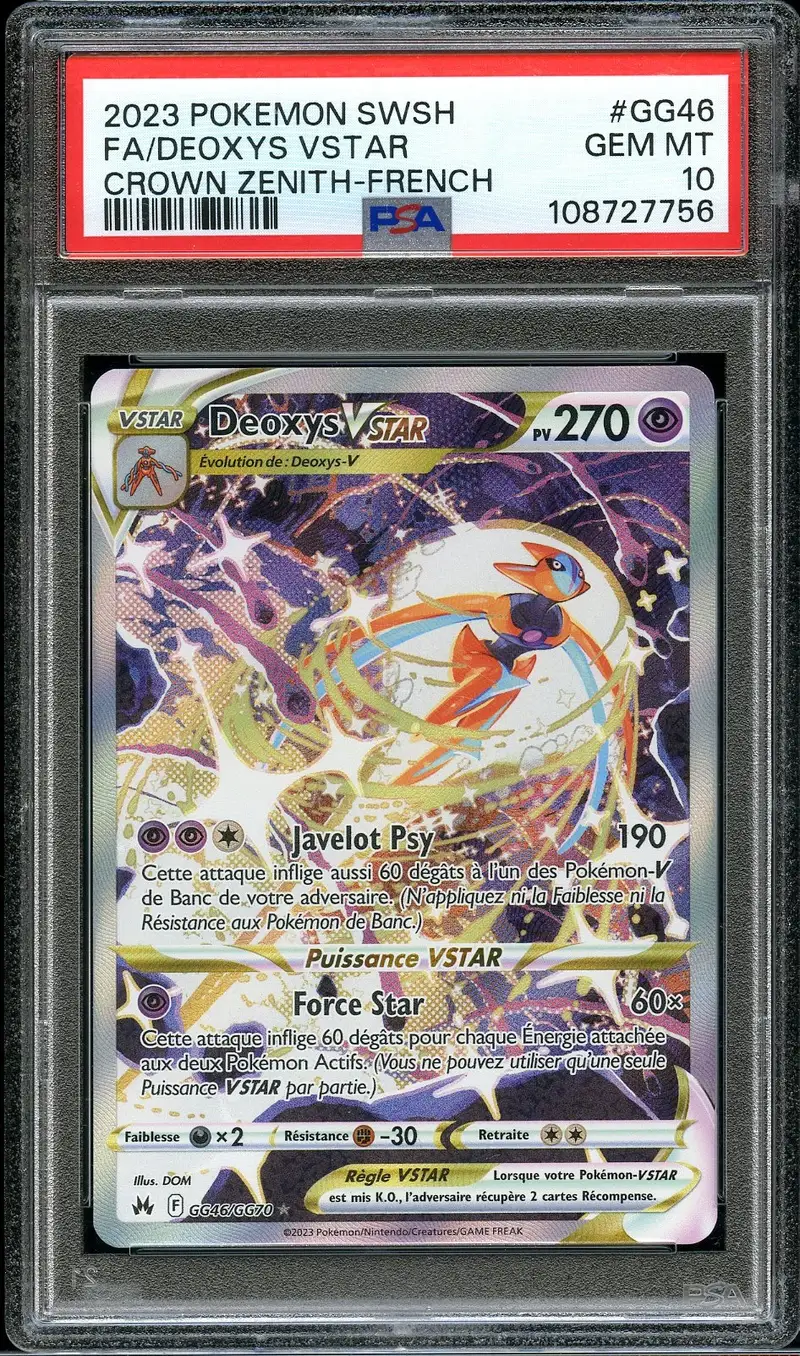 PSA 10 Deoxys VStar