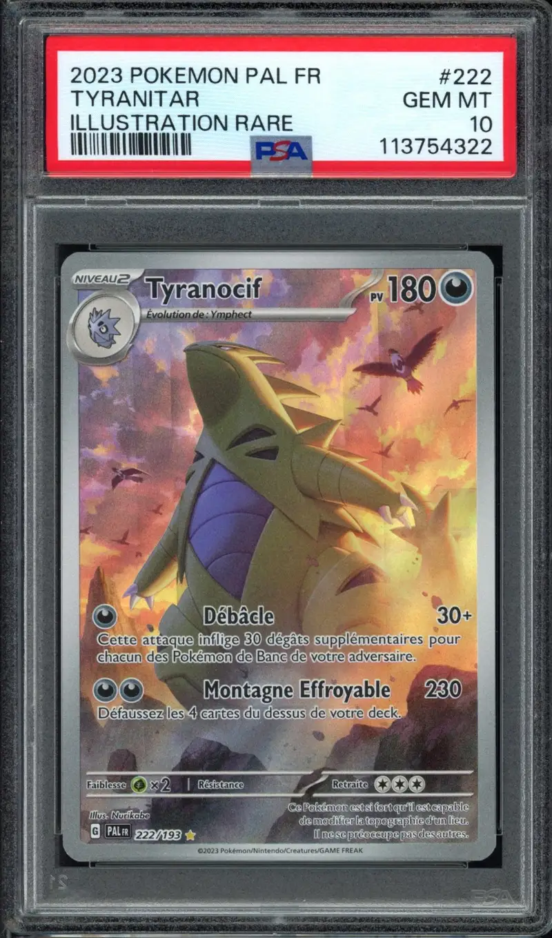 PSA 10 Tyranocif