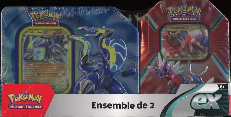 Ensemble de 2 Pokébox Ex