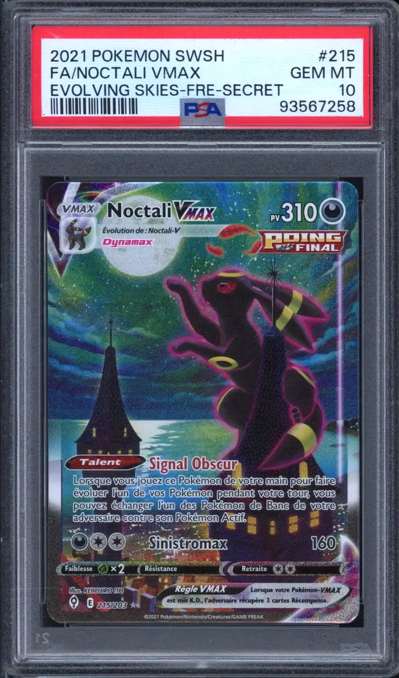 PSA 10 Noctali VMax