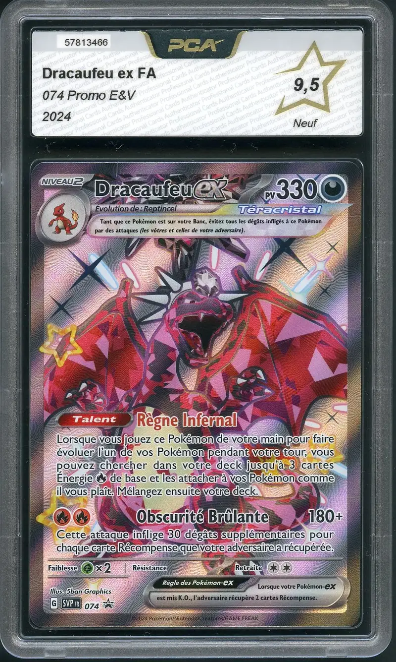 PCA 9.5 Dracaufeu Ex