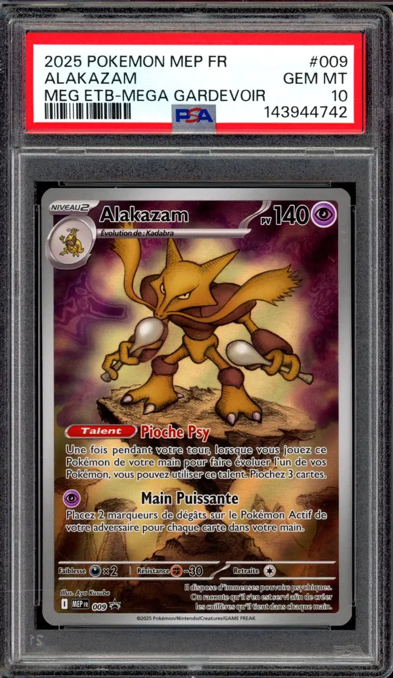 PSA 10 Alakazam