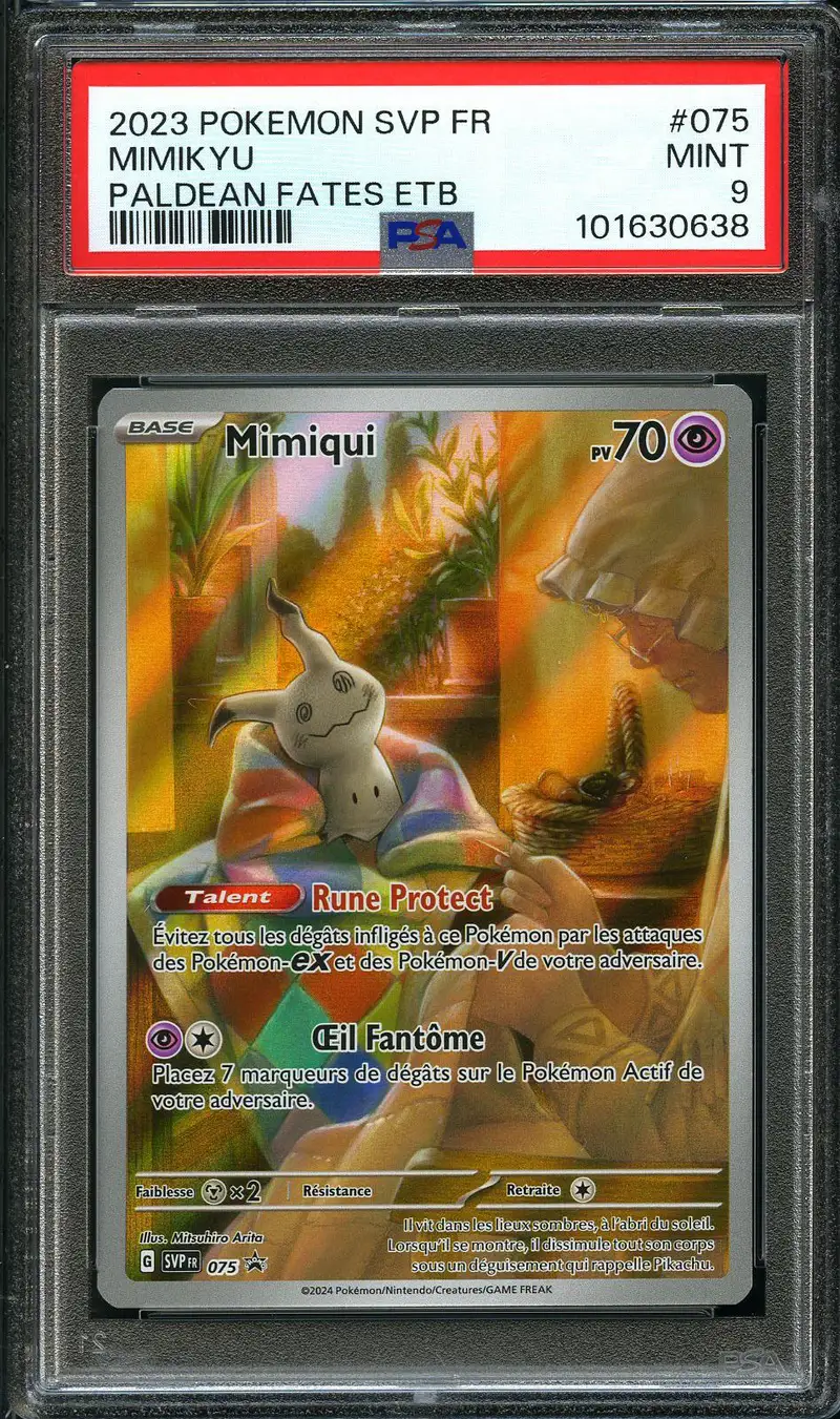 PSA 9 Mimiqui