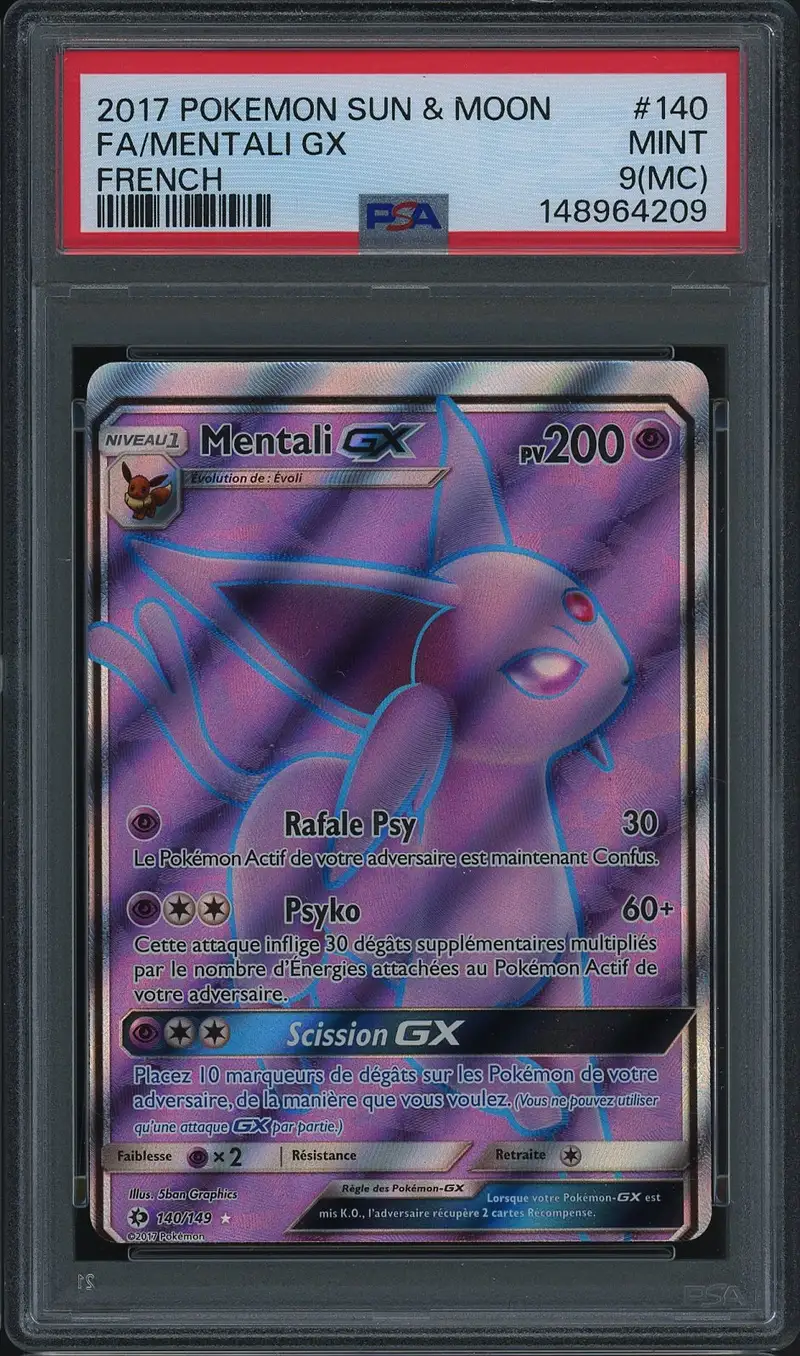 PSA 9(MC) Mentali Gx