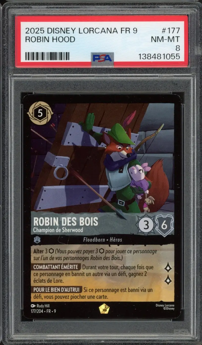 PSA 8 Robin des Bois