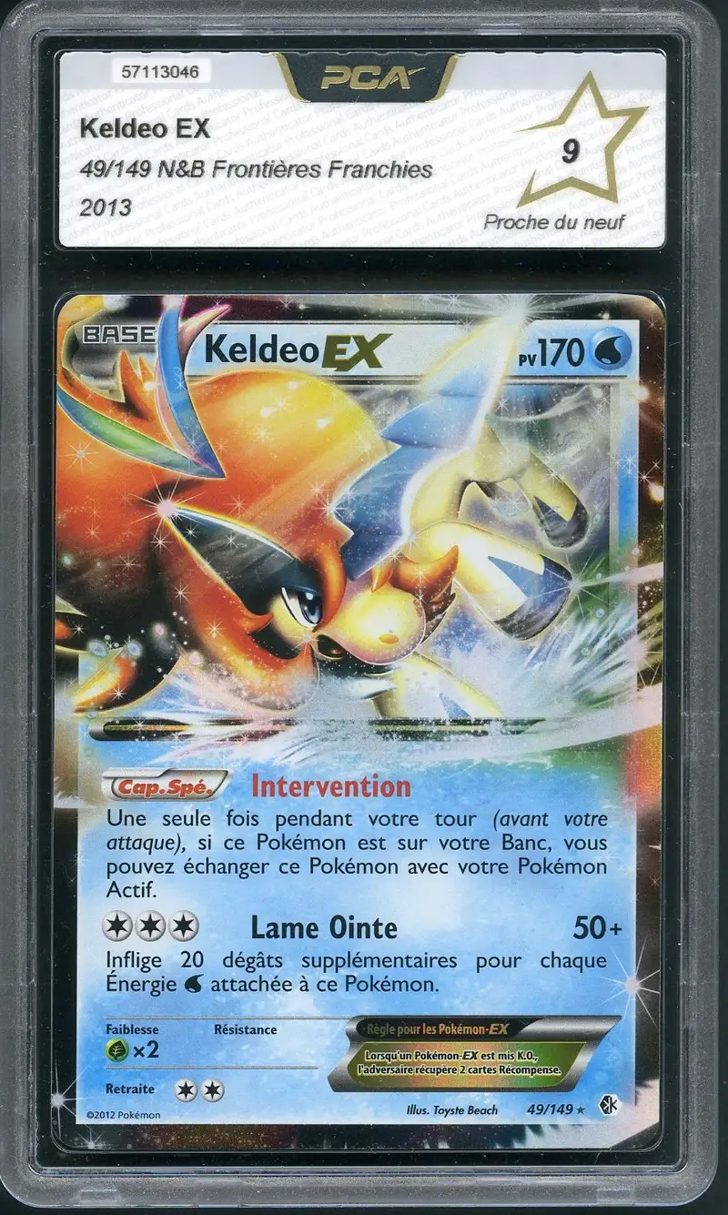 pokemon keldeo ex card 030/086 Water Ability Rush In Once during your turn (before your attack) Keldeo EX - 2013 (Ian