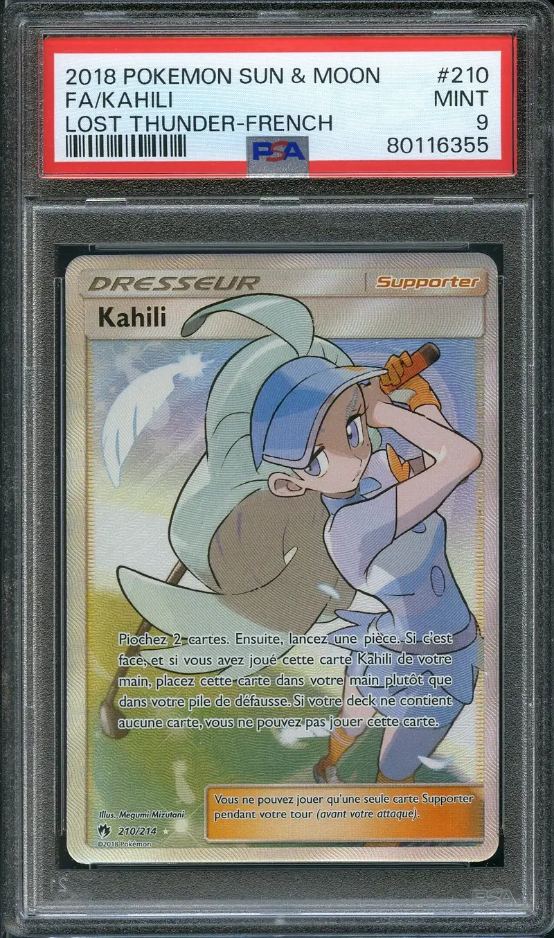 PSA 9 Kahili
