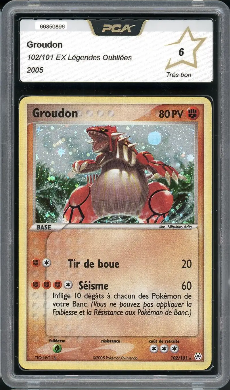 PCA 6 Groudon Holo