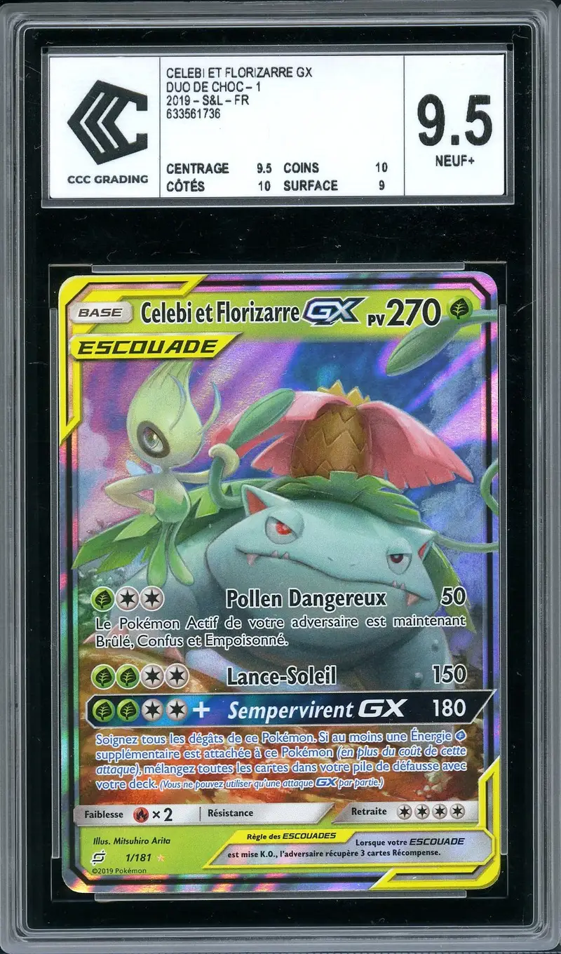 CCC 9.5 Celebi et Florizarre Gx