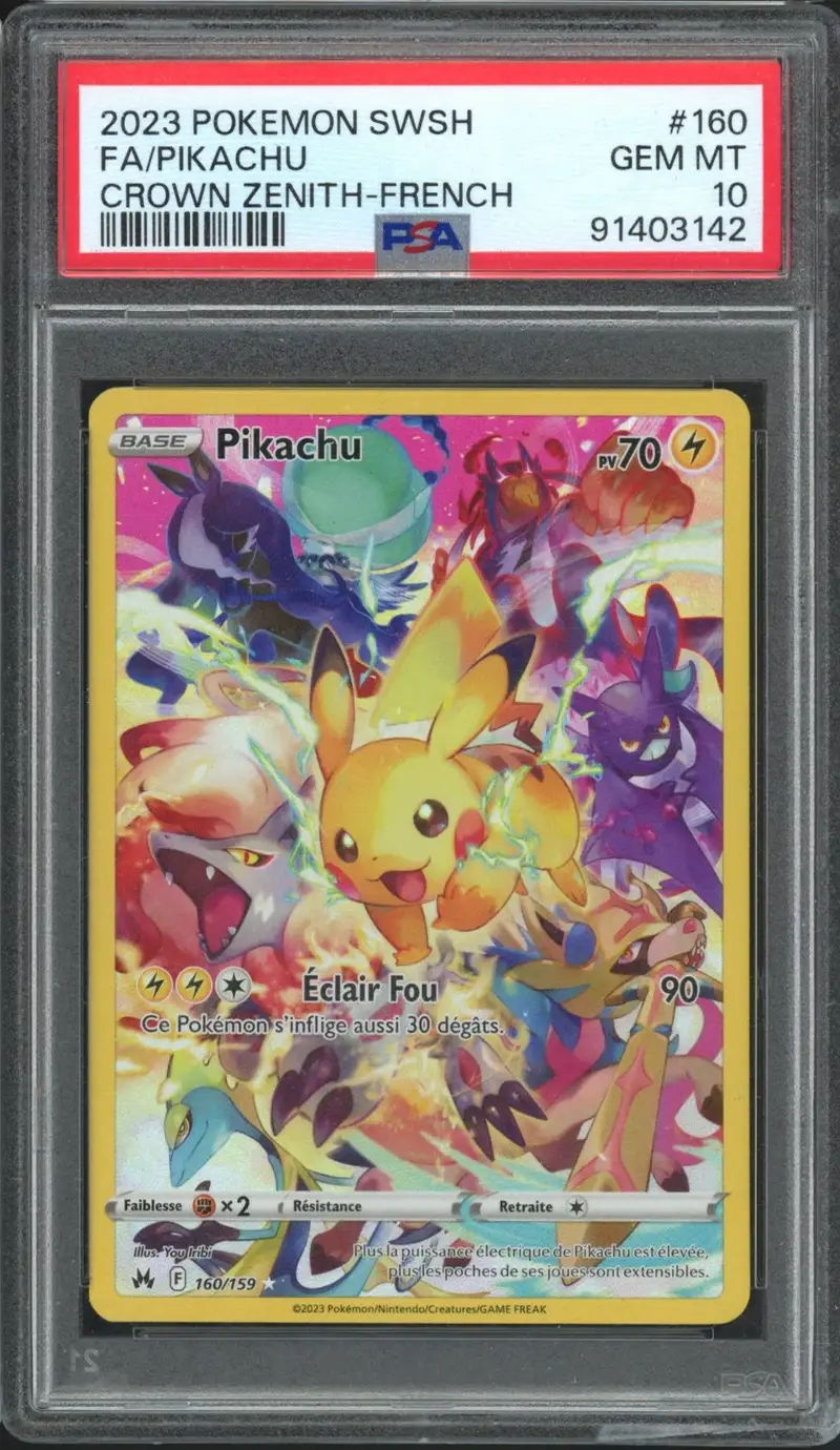 【PSA10】コラッタ PSA 10 Pikachu