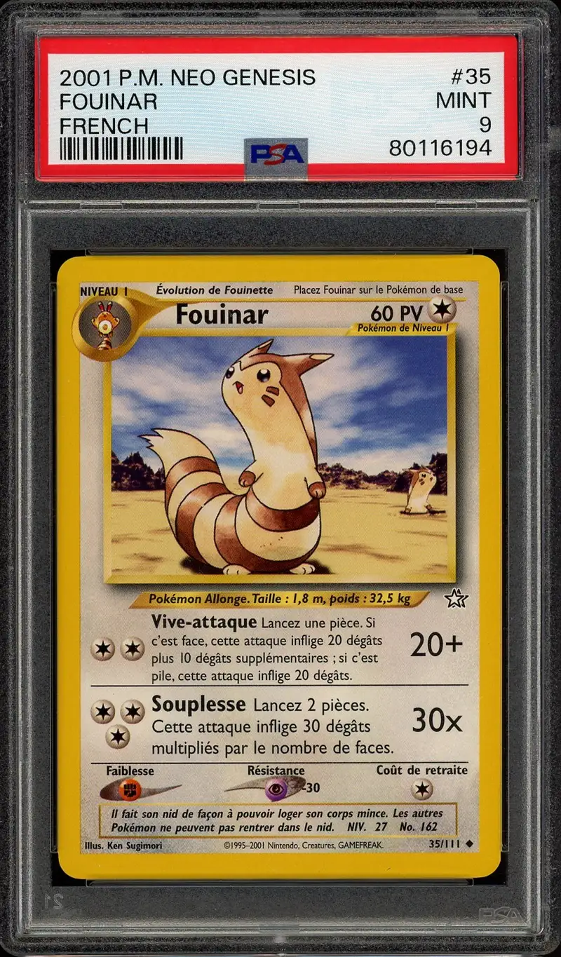 PSA 9 Fouinar