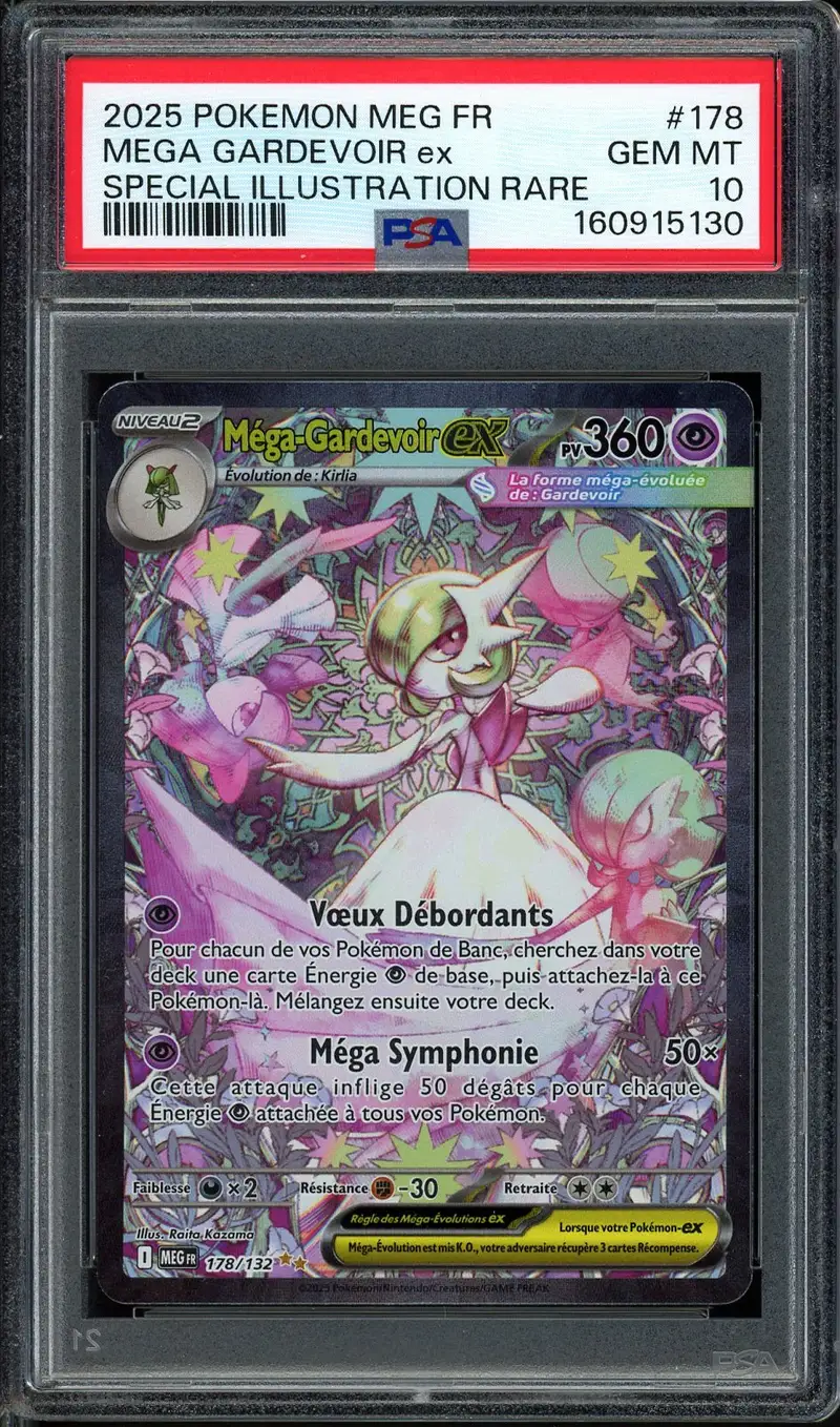 PSA 10 Méga-Gardevoir Ex