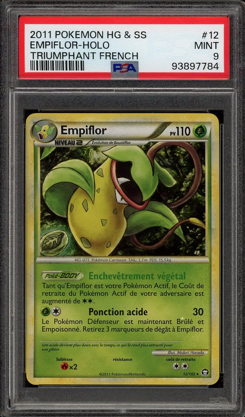 PSA 9 Empiflor Holo