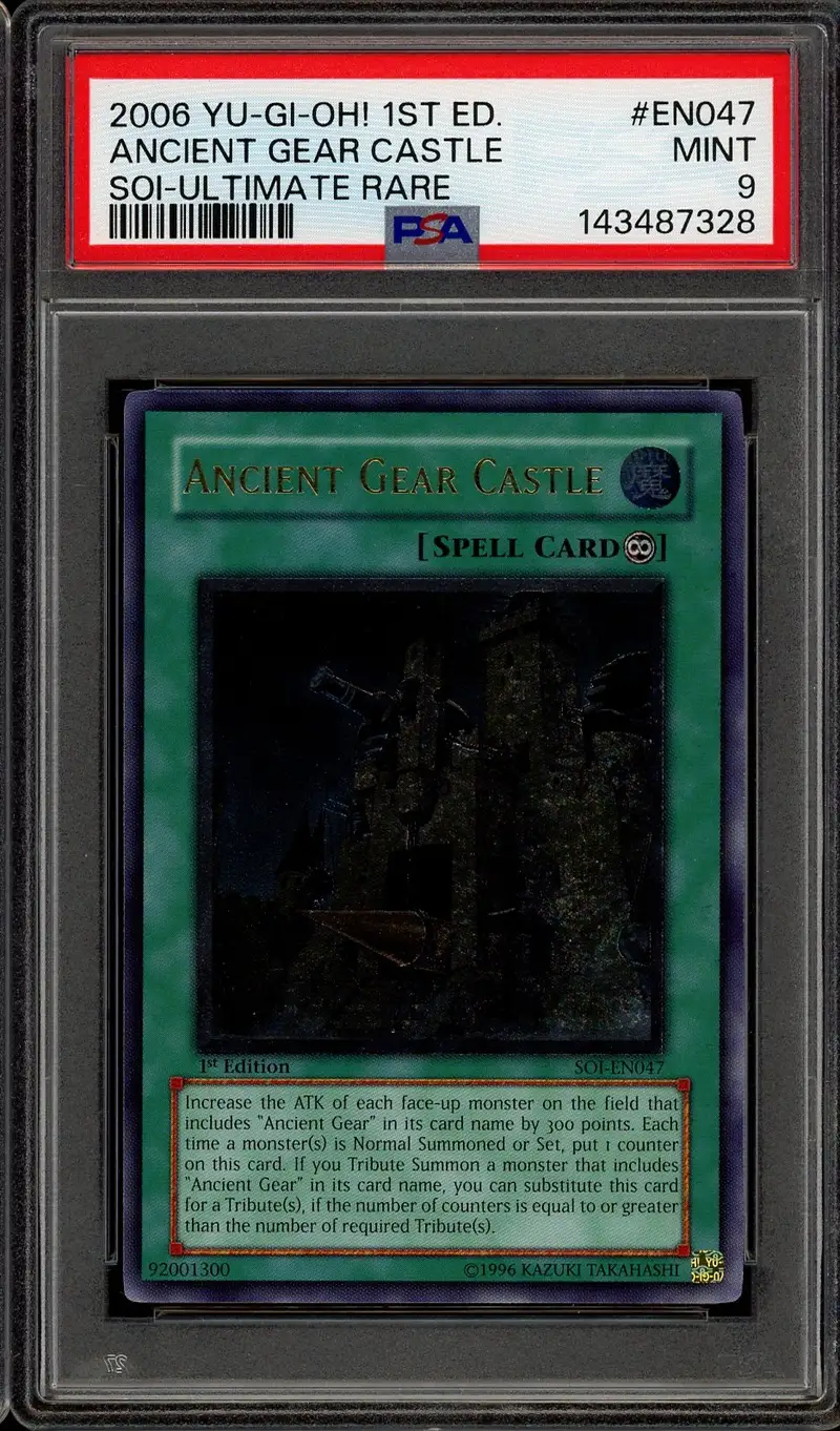 PSA 9 Ancient Gear Castle