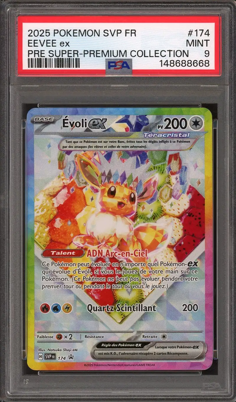 PSA 9 Evoli Ex
