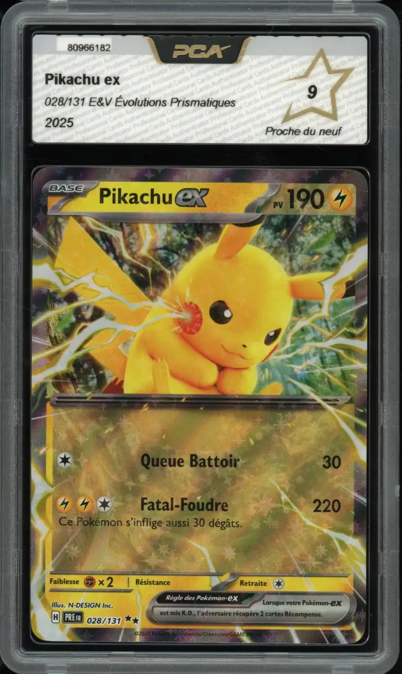 PCA 9 Pikachu Ex