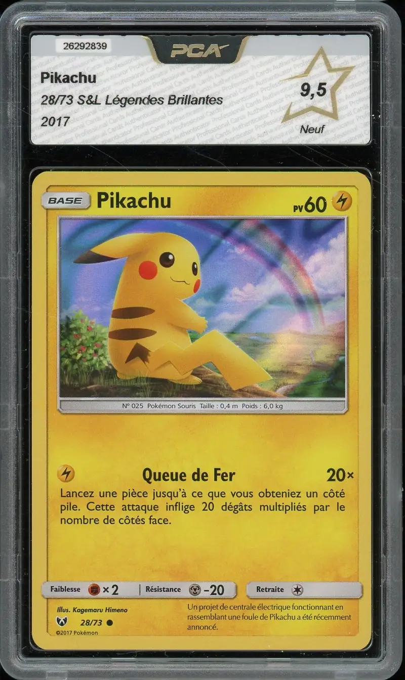 PCA 9.5 Pikachu Holo