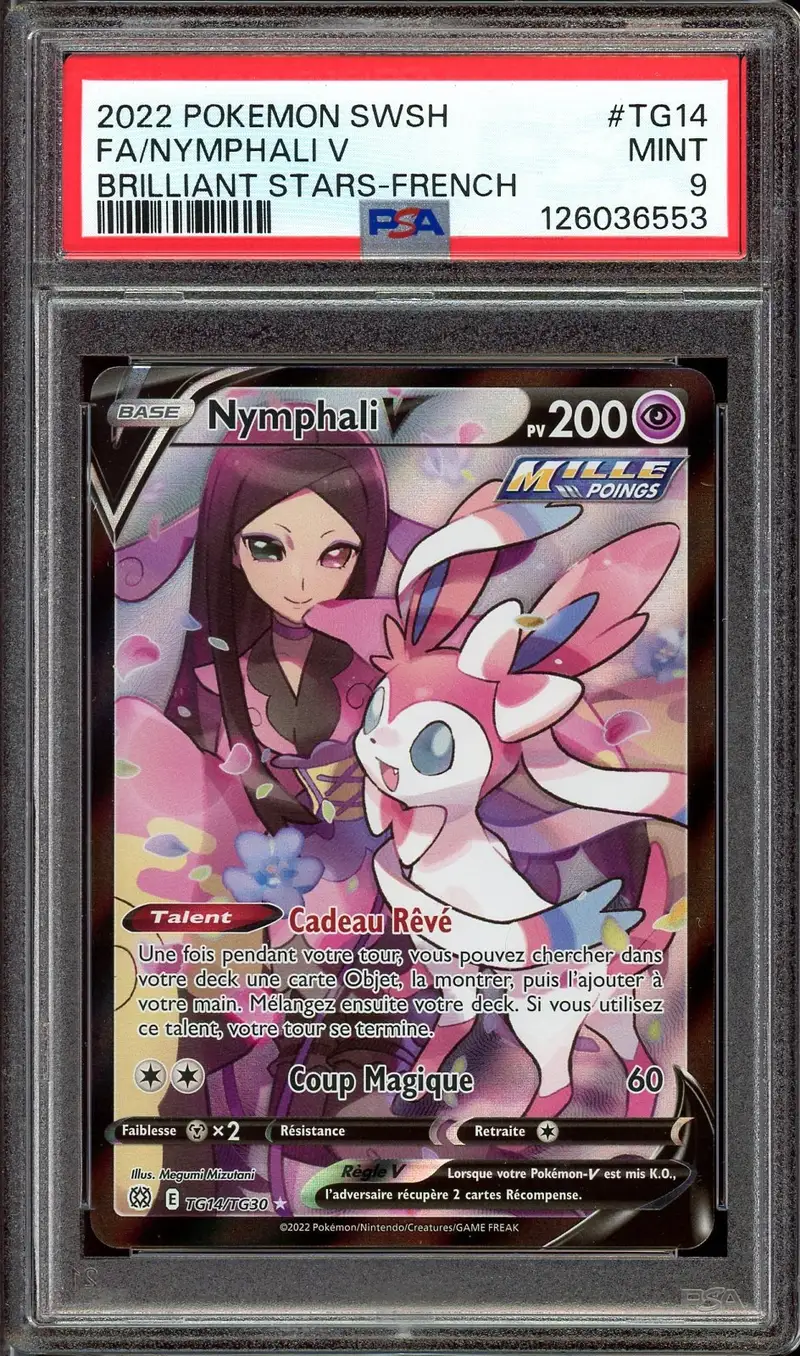 PSA 9 Nymphali V