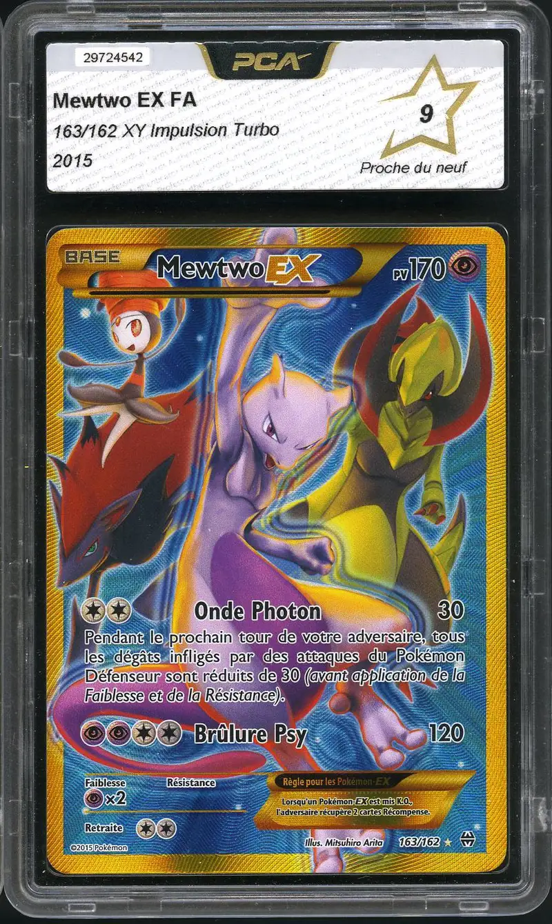 PCA 9 Mewtwo Ex Gold
