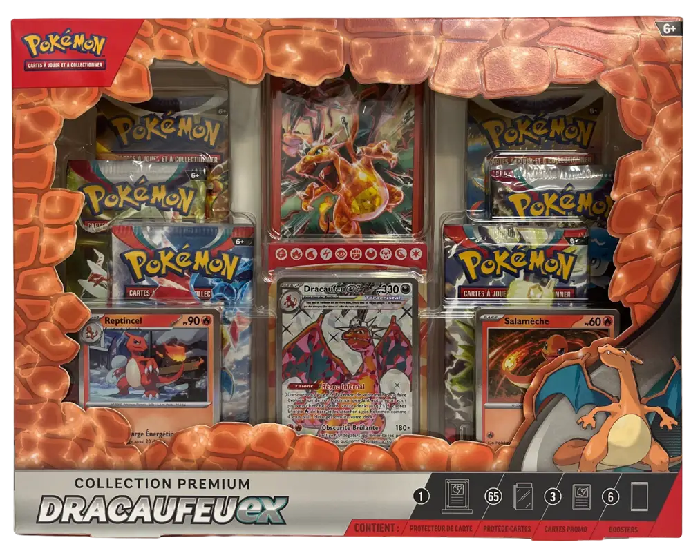 Coffret Collection Premium Dracaufeu Ex