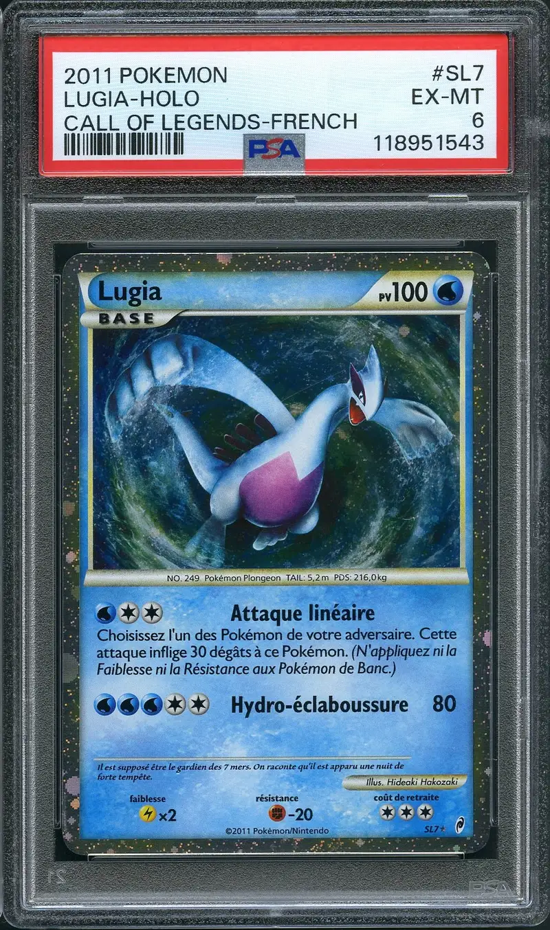 PSA 6 Lugia Holo