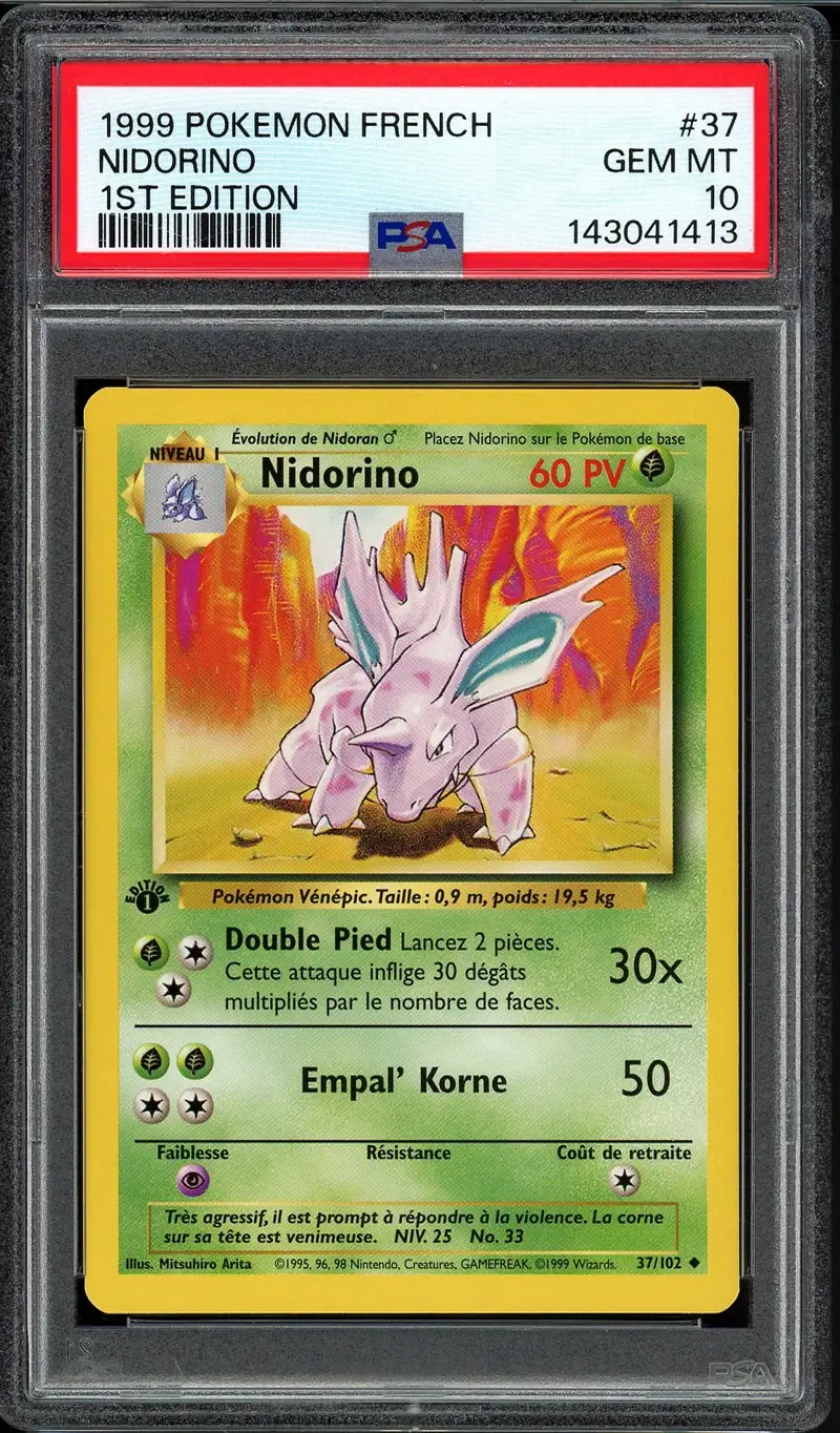 PSA 10 Nidorino